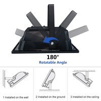 Nouveau Design Moderne Projecteurs Solaires 65W 100W 200W 400W 800W pour Extérieur, Stade, Étanches, à LED, Matière Première