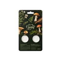 Carte en papier personnalisée OEM avec estampage à chaud UV et blister, carte en papier 2 ou 3 compartiments pour emballage vide de comprimés ou capsules, avec autocollant