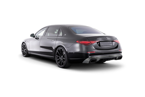 Pour Mercedes-Benz W223 Maybach amélioré avec kit carrosserie en fibre de carbone, pare-chocs avant, prise d'air et diffuseur. - Product Image 4