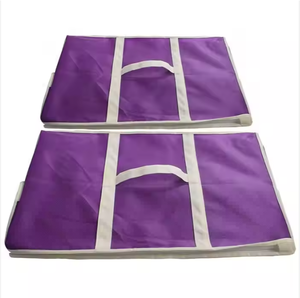 Sac de rangement de couette domestique sac de tri de vêtements de grande capacité sac de rangement d'emballage mobile avec fenêtre en pvc - Product Image 5