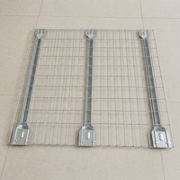 Plateau en treillis soudé sur mesure de type F pour rayonnages à poutres, haute capacité de charge, centre de distribution