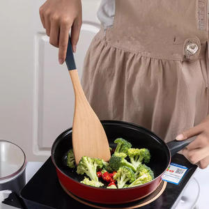 Cuillère à riz créative avec louche à soupe colorée et spatule en <span class=keywords><strong>bois</strong></span> - Product Image 4