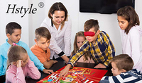 Jeux de carnaval, collez le nez sur le clown, fournitures de fête, cadeaux, décorations de fête d'anniversaire sur le thème du cirque pour enfants SD359