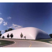 Prix de gros installation facile grand dôme gonflable d'air de structure de membrane pour des courts de tennis