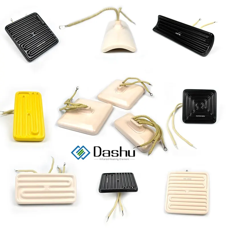 DaShu 230V 380V 400V 480V industriale elettrico lontano infrarosso IR riscaldatore in ceramica per termoformatrice sottovuoto