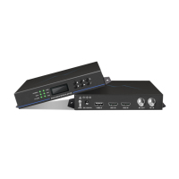 Modulateur HD vers RF à deux canaux DMB-9591 (DVB-T/C, ISDB-T, ATSC, DTMB) pour appareil de réception numérique