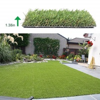 Gazon artificiel américain vert pour extérieur, tapis de pelouse synthétique, prix compétitif, en vente
