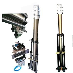 Khí nén Kính thiên văn mast Hợp kim nhôm 5m chiều dài với 30kg tải trọng công suất và điều chỉnh chiều cao tùy chọn - Product Image 1