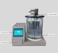 Medidor de densidad de aceite líquido con pantalla táctil, medidor de densidad de aceite líquido con baño de temperatura constante, probador digital de gravedad específica