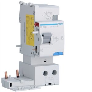 Interruttore Differenziale Hager 2P 63A 300mA Tipo AC per Protezione Elettrica - Product Image 1