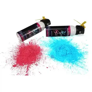 Hot Sale Boy Or Girl Gender Reveal Pink Blue Corn powder Fire Extinguishers For Gender Reveal Party Spray