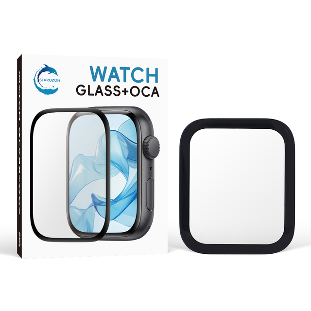STAROZON High Quality Front Screen Outer Glass Lens for Iwatch S2 S3 S4 S5 S6 SE S7 Ultra1/2 Substitute Smartwatch OCA Glass