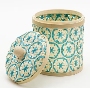 ตะกร้าไม้ไผ่พรีเมี่ยมสำหรับเป็นของขวัญแฮนด์เมดสำหรับ2026ของตกแต่งวันรอมฎอนจากโรงงานเวียดนาม - Product Image 1