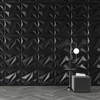 Panel de Pared 3D de PVC de Lujo Moderno Impermeable y Entrelazado para Decoración de Techos y Paredes Interiores en Hoteles y Dormitorios