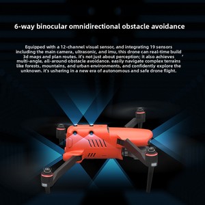 Drone Daotong Autel <span class=keywords><strong>EVO</strong></span> <span class=keywords><strong>II</strong></span> <span class=keywords><strong>PRO</strong></span> V3 HD pliable en plastique, avec fonction de photographie et d'inspection, télécommandé, en version russe - Product Image 3