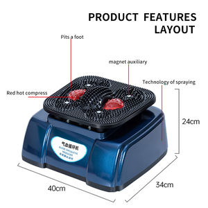 เครื่องนวดขาแบบสั่นสะเทือนความถี่สูง ช่วยการไหลเวียนโลหิต เครื่องนวดเท้าแบบญี่ปุ่นเพื่อการผ่อนคลาย - Product Image 2