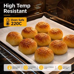 45gsm Greaseproof <b>Paper</b> Roll for Sandwich Food Packaging Oil Resistant <b>Paper</b> Supplier - Product Image 5