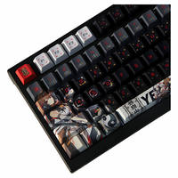 120 Keys ZZZ Keycaps Ye Shunguang Theme Keycap M.A.O PBT KEY CAP DYE-Sub Customizable Cherry Key Cap for Mechanical Keyboard