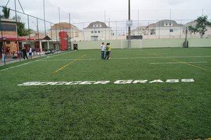 AVG Gazon synthétique vert de haute qualité pour le football, gazon artificiel pour le futsal - Product Image 3