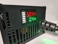 Chargeurs Li-Ion C600M 24V20A, 24V25A, 36V20A, 48V20A, 60V15A, 72V15A, chargeur LiFePO4, chargeur de batterie 24V 36V 48V 60V 72V