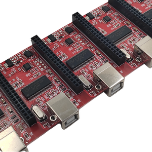 Tùy chỉnh OKI PCB board với chữ và số hiển thị 12v-dc-fans-<span class=keywords><strong>controller</strong></span> 65 Bàn phím hot swap Phụ kiện điện tử bộ phận pcba - Product Image 1