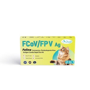 แผ่นทดสอบสัตว์เลี้ยงแบบพิเศษสำหรับการตรวจ FCoV/FPV โรคแพนลูโคเปเนียในแมว/โรคโคโรนาไวรัสในแมว 2-in-1 สำหรับการตรวจคัดกรองที่บ้าน - Product Image 3