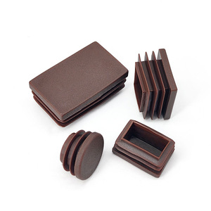 Tapones de plástico para tubos de 40x50mm color café para la industria del mueble, accesorios para muebles Xinglong - Product Image 3
