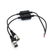 Balun passif étanche IP66, transmetteur vidéo 1 canal BNC vers Cat5e/6 pour système de vidéosurveillance extérieur 1080P AHD/TVI/CVI/CVBS, 300M