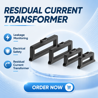 Transformador de Corriente Residual de Secuencia Cero para Solución de Monitoreo de Fugas y Seguridad Eléctrica en Almacenamiento de Energía Solar Fotovoltaica y Carga de Vehículos Eléctricos