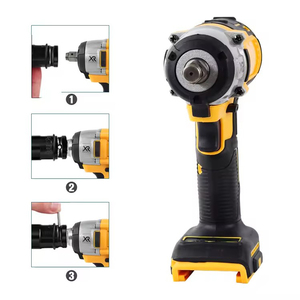 Mới đến 1/2in 350 <span class=keywords><strong>n.m</strong></span> pin lithium đủ điều kiện không dây tác động cờ lê động cơ không chổi than cờ lê điện với ánh sáng làm việc - Product Image 4