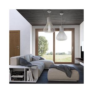 Fenêtre en verre en alliage <span class=keywords><strong>d</strong></span>'aluminium de qualité supérieure, personnalisée et artistique, pour espace créatif, fenêtre en verre en alliage <span class=keywords><strong>d</strong></span>'aluminium <span class=keywords><strong>d</strong></span>écorative et sécurisée - Product Image 2