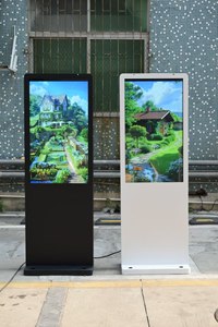 Tótem <span class=keywords><strong>de</strong></span> Señalización Publicitaria Digital <span class=keywords><strong>de</strong></span> 85 65 55 49 43 32 Pulgadas, Pantalla LCD con Retroiluminación LED Directa, Alto Brillo 1500-3000 NITS - Product Image 4