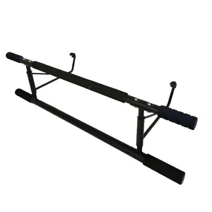 Adjustable Fits Almost All Doors No Installation Needed Ergonomic Grip Pullup Bar mit 2 Extra Middle Grips