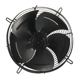 หลายรูปแบบและหลายซีรีส์มอเตอร์พัดลมแกน Axis Fan สําหรับเครื่องทําความเย็น HVAC อะไหล่พัดลมดูดอากาศ