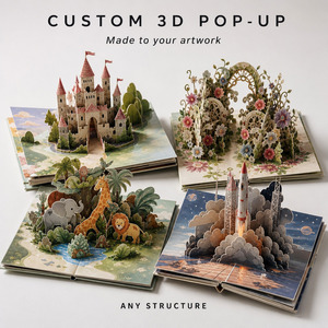 Services d'impression de livres cartonnés 3D personnalisés pour enfants, livres d'histoires illustrées pour enfants, fabricant de livres originaux pour enfants - Product Image 6