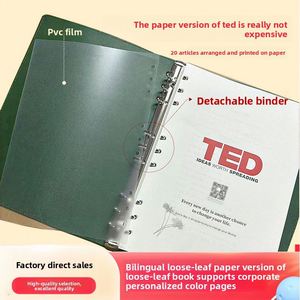2025 Hot Sale Custom New Design Business Loose Leaf Notebook Pu Leather <b>Diary</b> Agenda Notepad - Product Image 2