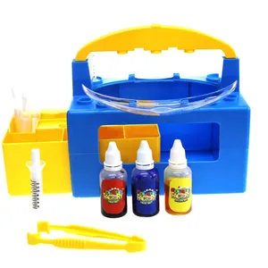 Kök eğitim öğrenme DIY su renk kalem fabrika işaretleyici makinesi oyuncak seti çocuklar için