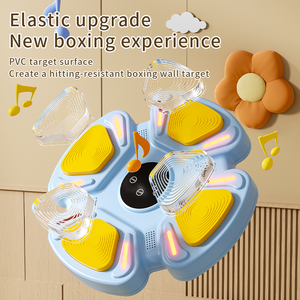 Macchina <span class=keywords><strong>da</strong></span> <span class=keywords><strong>Boxe</strong></span> Intelligente con Luci LED e Altezza Regolabile per Allenamento Fitness a Casa - Product Image 6