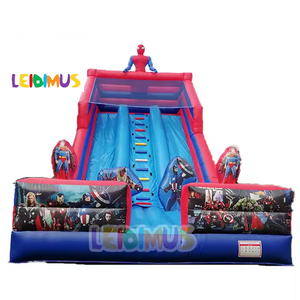 Alto commerciale Gian-t gonfiabile scivolo d'acqua spiderman in Pvc buttafuori di salto castelli scivolo fabbrica scivoli gonfiabili per adulti - Product Image 1