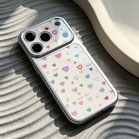 Nouvelle coque de téléphone en silicone imitation verre pleine écran style Ins pour iPhone 18 Pro Max, 17, 16, 15, 14 – Housse de protection mignonne