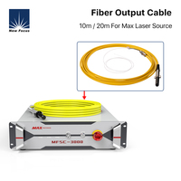 Nuevo Cable Óptico de Fibra Láser Focus de 20um/50um/100um para Fuente Láser MAX, Longitud de Onda de 1030-1080nm, Potencia de 0~20KW