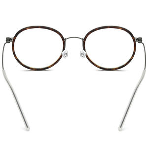 Borregls <span class=keywords><strong>B</strong></span>チタンメガネフレーム女性ブランドデザイナー眼鏡男性2025新しい韓国の光学スクリューレス眼鏡17512 - Product Image 6