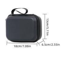 Pour DJI Osmo 360 Standard Combo PU étui de transport en cuir Portable étanche sac de rangement de protection