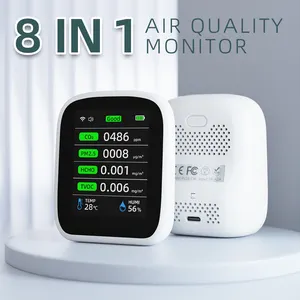 Nouveau Design Tuya moniteur de qualité de l'air PM 2.5 détecteur Wifi moniteur de qualité de l'air PM2.5 capteur mètre