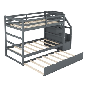 Meubles de haute qualité pour chambre d'enfant, armoire, <span class=keywords><strong>lit</strong></span> <span class=keywords><strong>superposé</strong></span> pour adulte, lits modernes en bois, <span class=keywords><strong>lit</strong></span> <span class=keywords><strong>superposé</strong></span> pour enfants avec échelle de rangement - Product Image 2