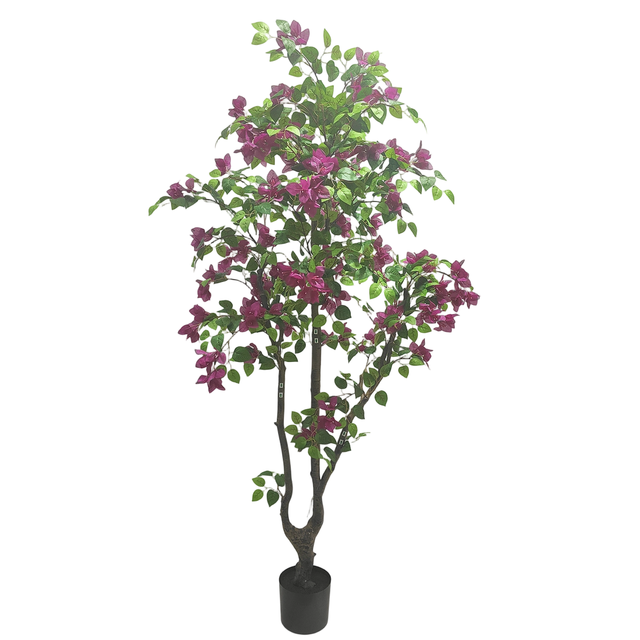 CHUANGFA High Quality 200cm Plastic Artificial Bougainvillea Tree for Office Decoration