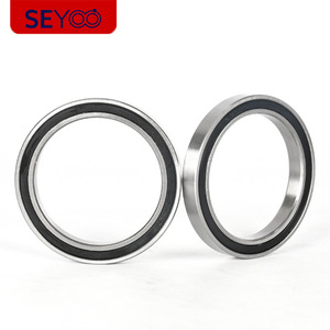 ลูกปืนเม็ดกลมร่องลึก Seyoo 6811-2Rs ขนาด 55x72x9 มม. ผลิตจากเหล็กโครเมียม แถวเดียว แบบเมตริก 2Rs ปิดผนึก สำหรับเครื่องมือความแม่นยำสูง - Product Image 1