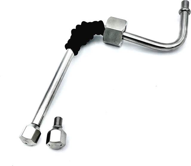 Coffee Machine Parts Fit for Gaggia Classic Rubber Sleeve Adjustable No-Burn Stainless Steel Steam Wand