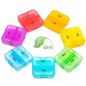 Organizador de pastillas de vitamina C, caja para pastillas, puede tomar suplemento de vitamina C cuando se va de viaje - Product Image 5