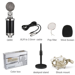 Mic của tôi q680z ghi âm microphone âm nhạc phòng thu thiết bị chuyên nghiệp Condenser Mic cho podcasting máy tính với đứng - Product Image 6